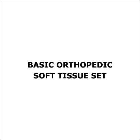 Basic Orthopedic Soft Tissue Set - Stainless Steel, 15x10x5 cm | Surgical Tools, Soft Tissue Repair, Sterile ETO Packaging