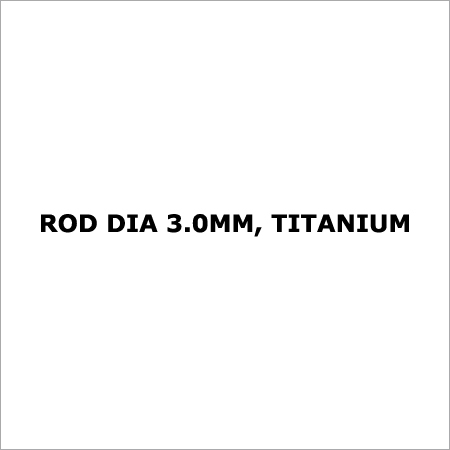 Rod Dia 3.0mm Titanium