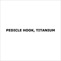 Pedicle Hook, Titanium