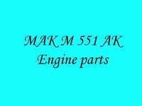 MAK M551 AK Engine Parts