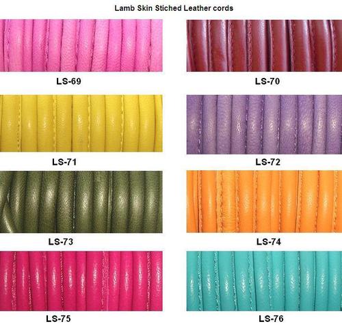 Lamb skin Stiched Leather Cords