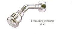 Bend Shower With Flange Continental