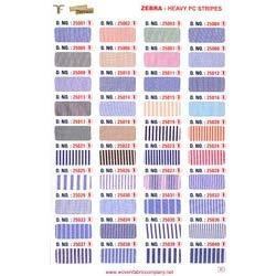 Heavy PC Stripe Shirting Fabrics