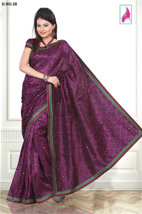 Appealing Rani Shaded Designer Ever Green