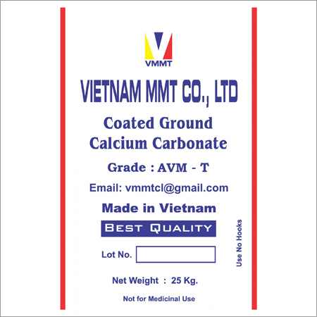 Coated Ground Calcium Carbonate