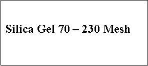 Silica Gel 70 - 230 Mesh