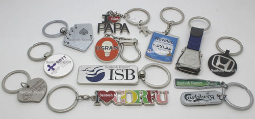 Zinc Promotional Metal Keychain