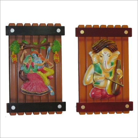 Wall Hanging Plastic God Statues