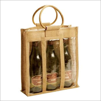 Jute Bottle Bag