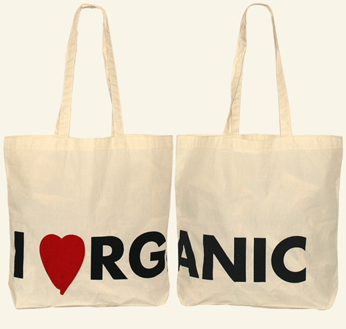 Printed Organic Cotton Bag