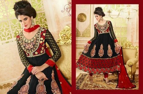 Synthitic Anarkali Suits (Eliza)