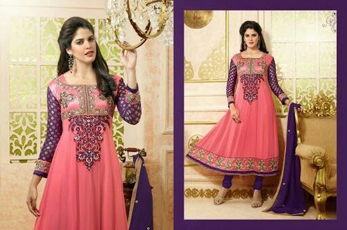 Synthitic Anarkali Suits (Eliza)