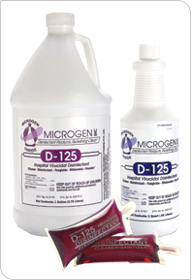 Disinfectant cleansing