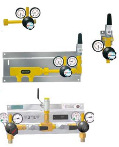 High Flow Gas Regulators