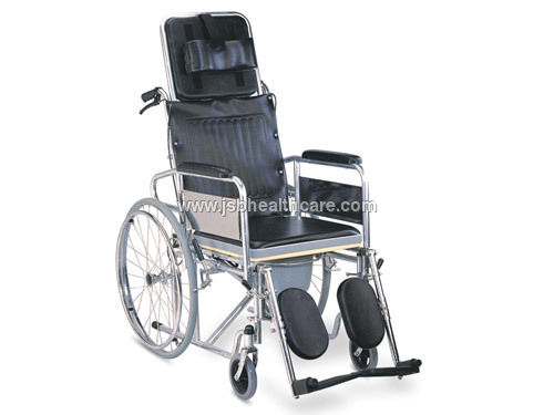 Folding Steel Wheelchair