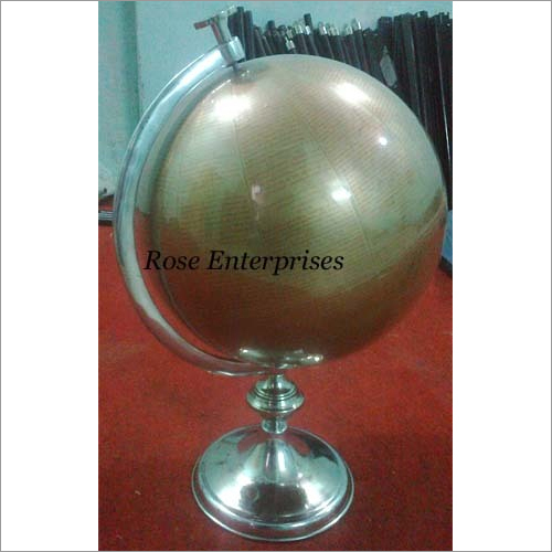 Nautical Antique Brass World Globe