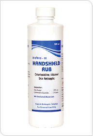 Handshield Rub