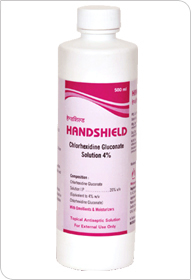 Disinfectant cleansing