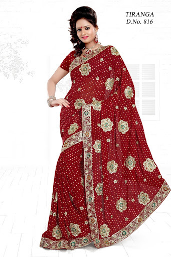 Bridal saree