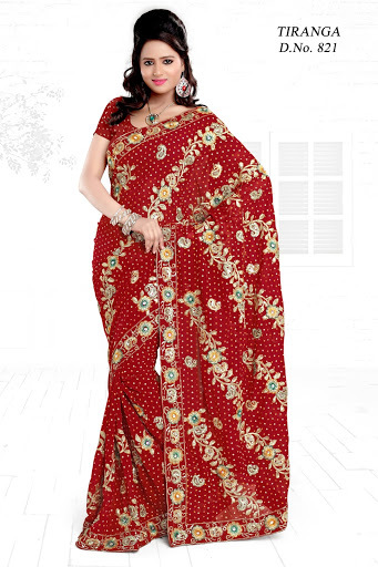 Bridal saree