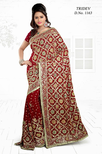 Bridal saree