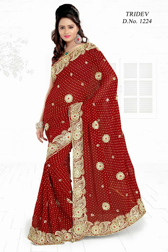 Bridal saree