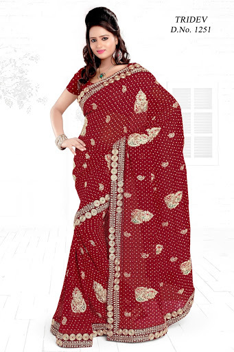 Bridal saree
