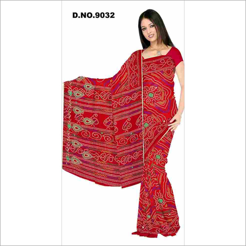 Printed saree