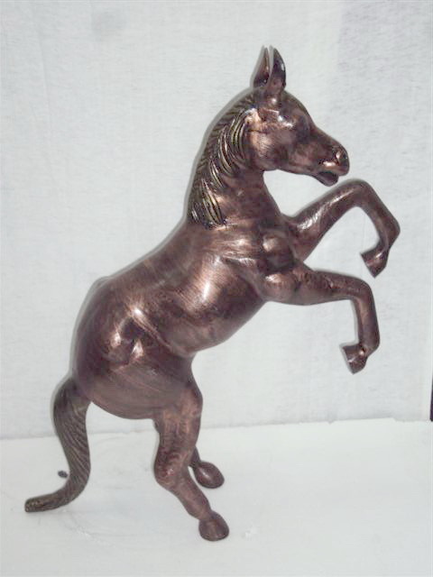 Horse - Bronze, 12 Inches, Brown | Elegant Design, Durable Material, Intricate Detail, Collectible Office Decor
