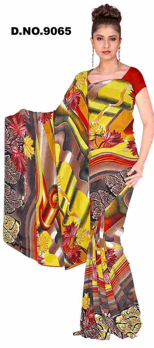 Printed Saree
