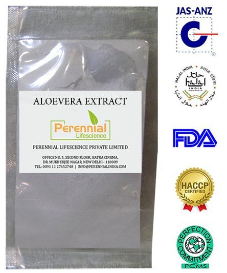 Aloevera Extract Powder - Yellow, 200:1 Ratio, Water Soluble | Skin, Hair, Joint Pain, Constipation Relief, Blood Purifier