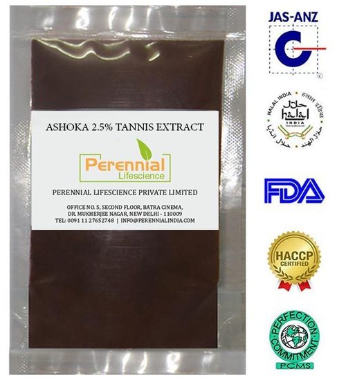 Ashoka Extract / Saraca indica Tannins upto 25% Extract from India