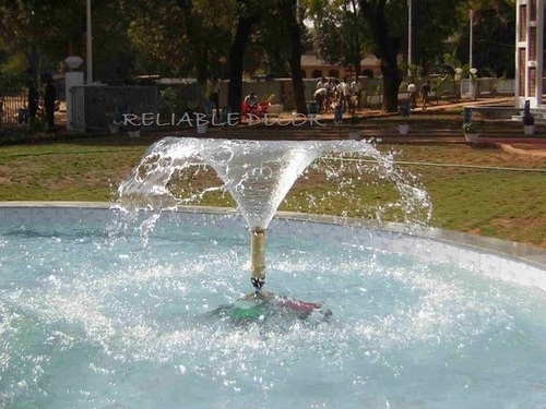 Lily Fountains - Metal & Plastic, Variable Dimensions, Multiple Nozzles | Low Maintenance, Water Efficient, Adjustable Flow