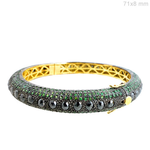 Gemstone Bangle and Bracelet