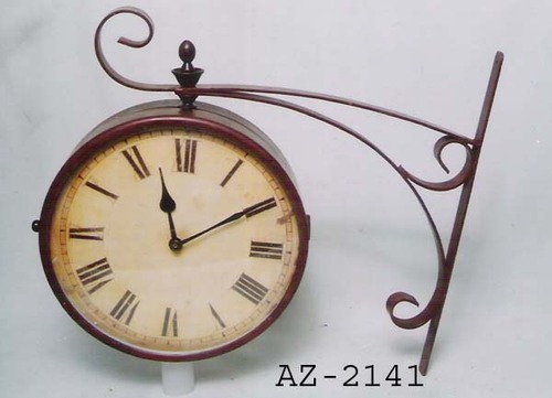 Brass Station Clock