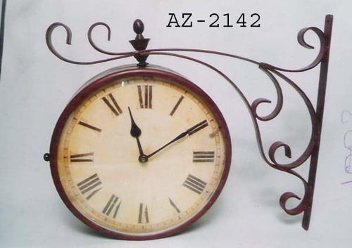 Brass Station Clock