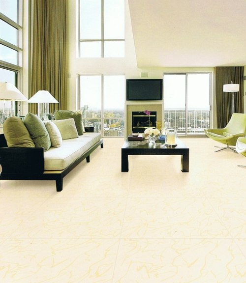 Floor Tiles - Ceramic 10x10cm-60x60cm Off-white, Crack Resistant Durable Stylish