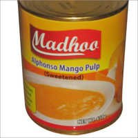 Alphonso Mango Pulp - Fruit, Tinned Can, Processed Food | Naturally Processed, Extremely Sweet, Long Shelf Life, Superior Taste