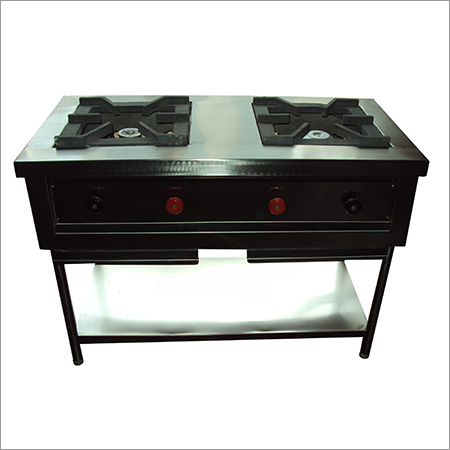 Two Burner Commercial Stove By SINGH REFRIGERATION WORKS