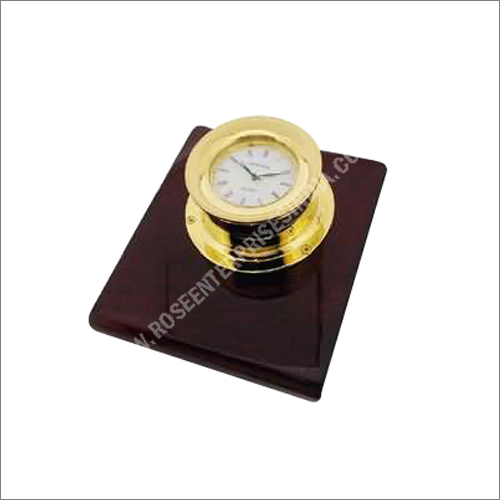 Brass Nautical Clock