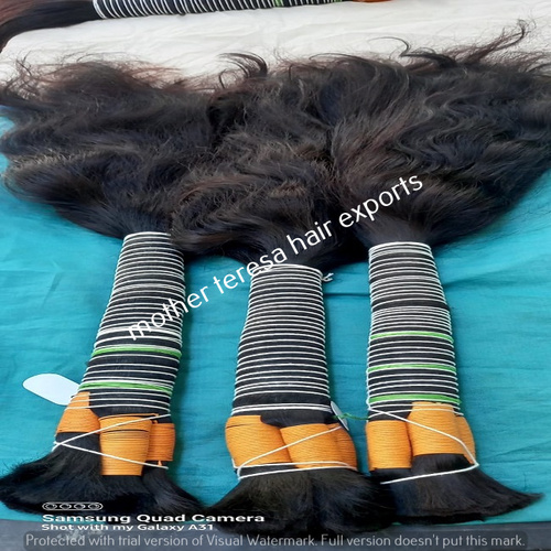 UNPROCESSED BULK HUMAN HAIR EXTENSIONS