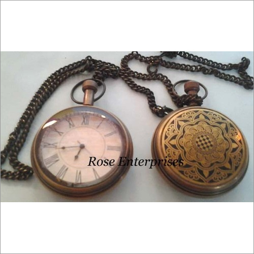 Brass Pocket Watch