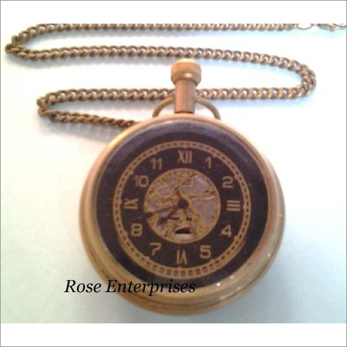 Nautical Brass Pocket Watch By M/S ROSE ENTERPRISES
