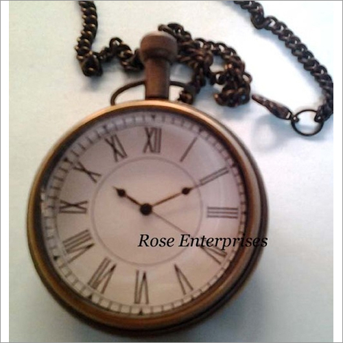 Antique Pocket Watch With Chain