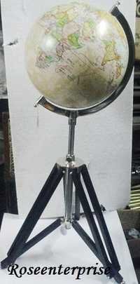 Globe With Tripod Stand