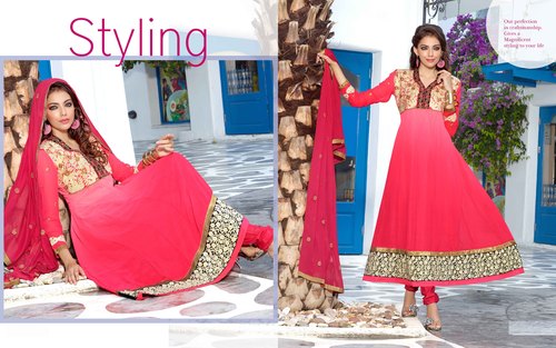 Anarkali Georgette Salwar Suit