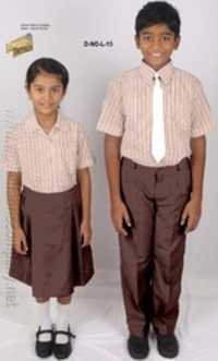 Antibacterial Brown School Uniforms