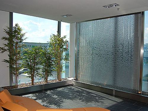 Glass Water Wall Fountains