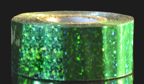 Green Sequins Holographic Tape