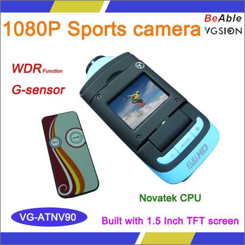 With Display 1080P Sports camera